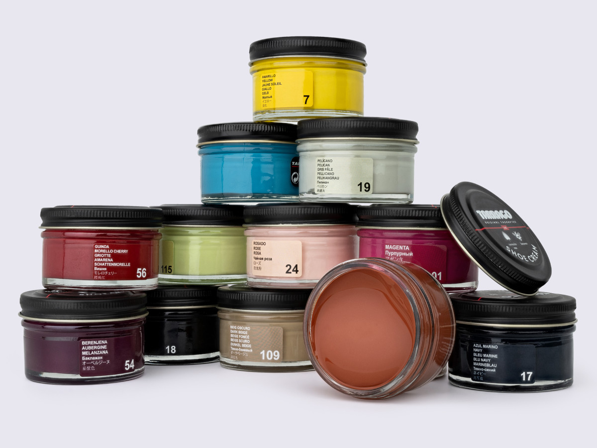 Крем для взуття з гладкої шкіри Tarrago Shoe Cream, 50 мл, TCT31, фото 1