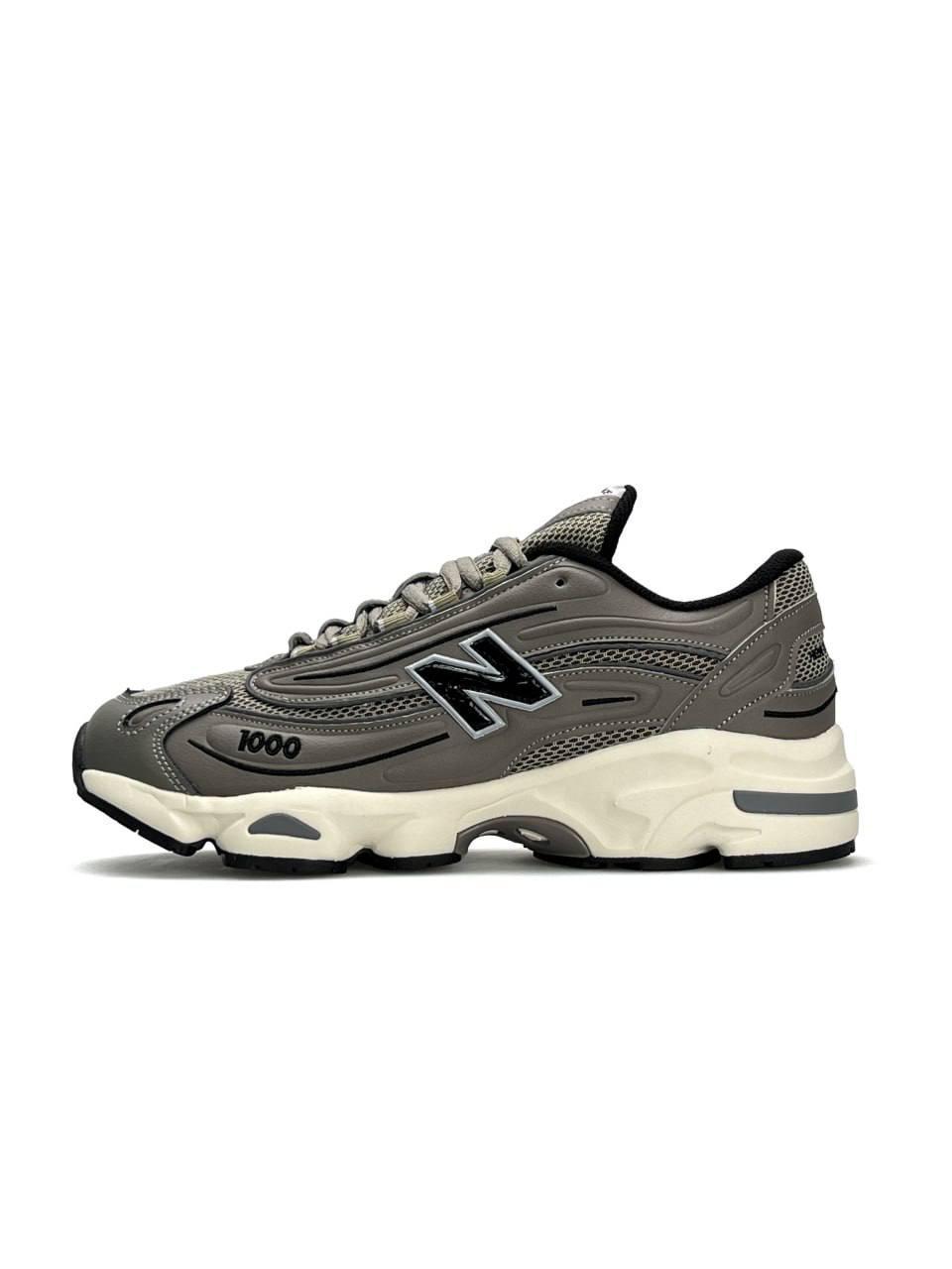 Чоловічі кросівки шкіра текстиль New Balance 1000 Olive Black, кеди Нью Беланс весна осінь 41