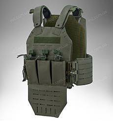 Бронежилет PERUN-6 LC COYOTE / плитоноска (чохол) Plate Carrier