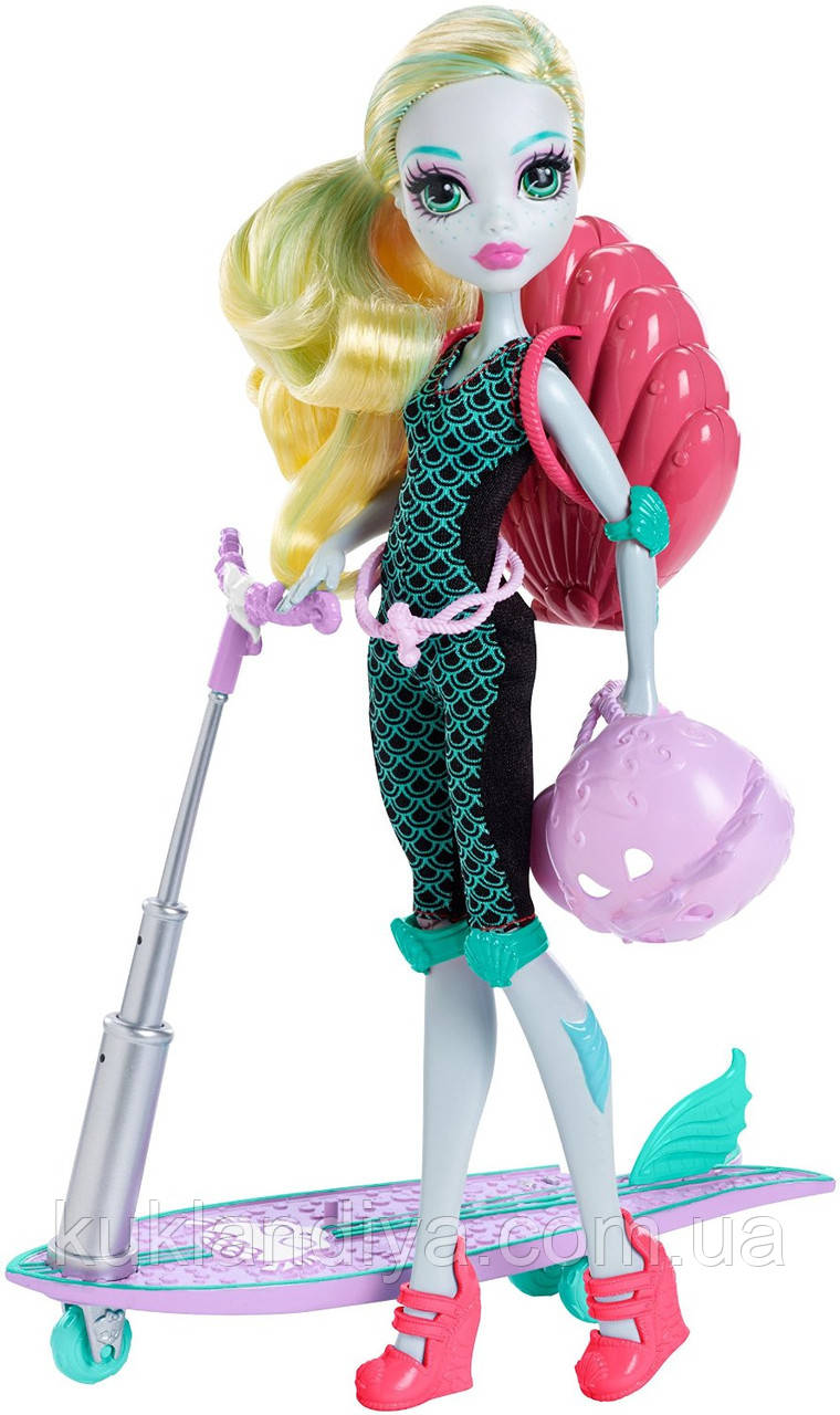 Кукла Monster High Лагуна Блю на скутере - фото 6 - id-p70815225