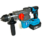 Акумуляторний бочковий перфоратор безщітковий Makita DHR400PT1 (2 x 48V, 6AH) з оливним охолодженням, фото 5