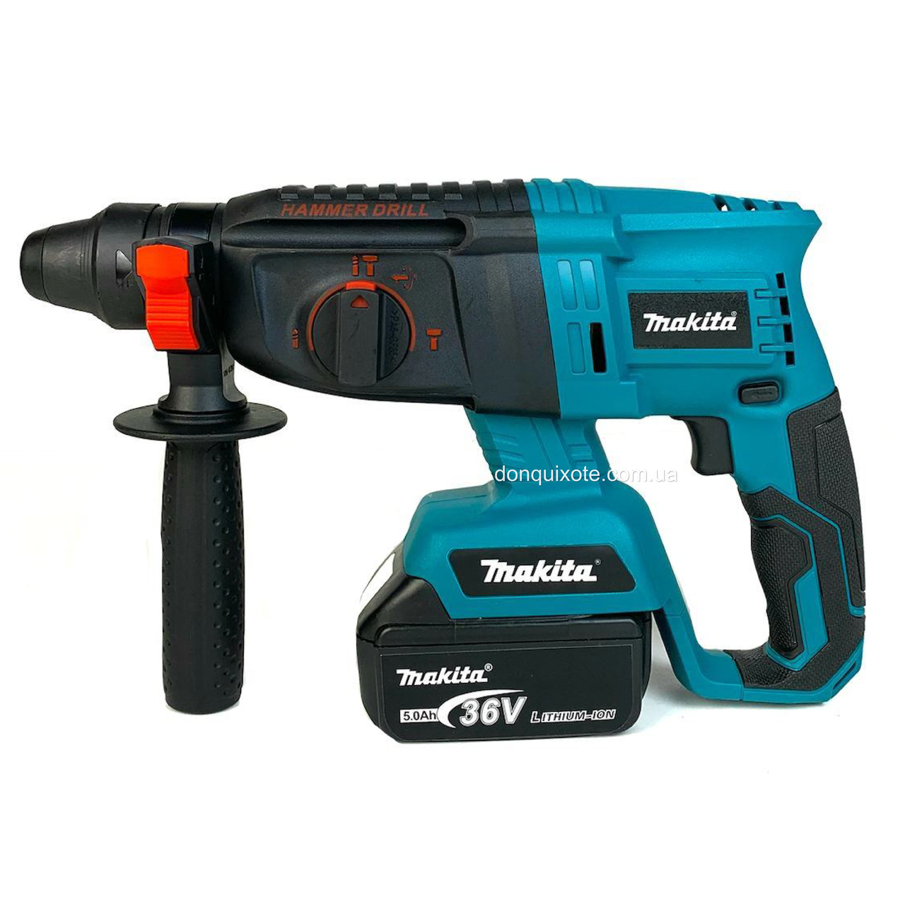 Акумуляторний перфоратор Makita DHR202 (36V/5AH), 2 АКБ + зарядний пристрій