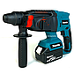 Акумуляторний перфоратор Makita DHR202 (36V/5AH), 2 АКБ + зарядний пристрій, фото 7