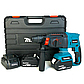 Акумуляторний перфоратор Makita DHR202 (36V/5AH), 2 АКБ + зарядний пристрій, фото 11