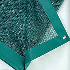 Сітка 45% 3 м*4 м посилена з люверсами для дачі, фото 9