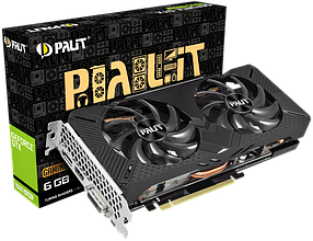 Відеокарта GeForce GTX 1660 Super 6GB Palit GP (NE6166S018J9-1160A) Б/В