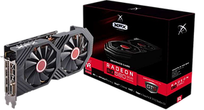 Відеокарта AMD Radeon RX 580 8GB XFX GTS Black Edition OC+ (RX-580P8DBD) Б/В