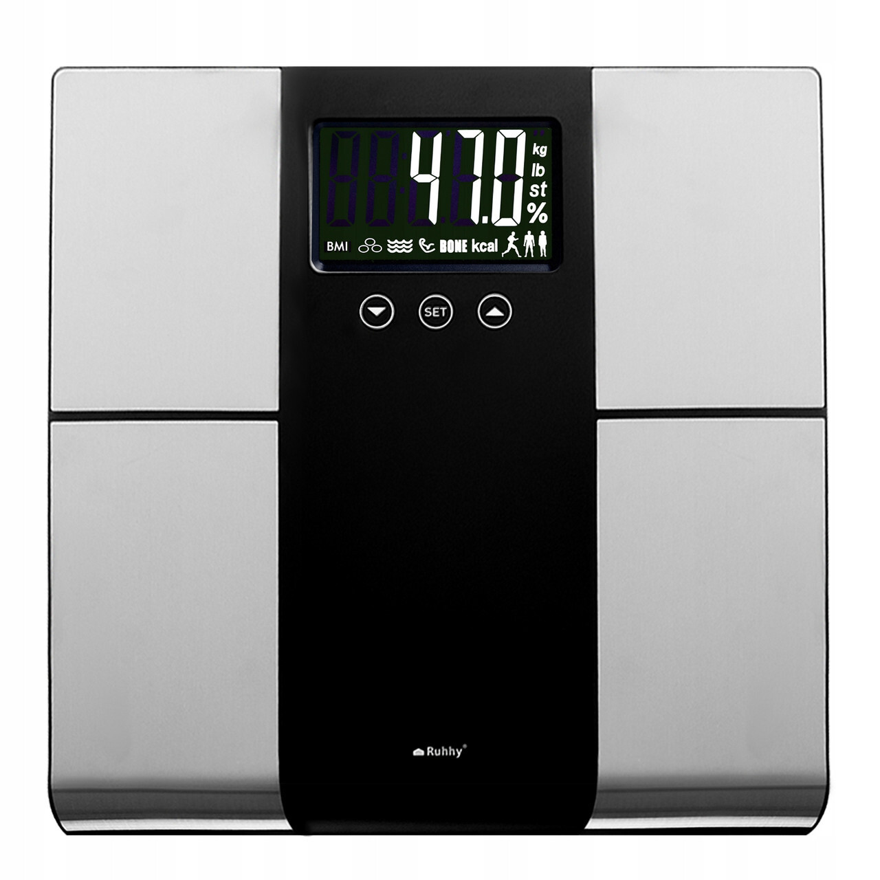 Ваги аналітичні для підлоги з LCD дисплеєм до 225 кг Ruhhy (24638)