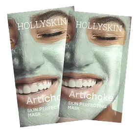 Охолоджувальна ліфтинг маска для боротьби з набряками Hollyskin Artichoke Skin Perfecting Mask, 10 ml