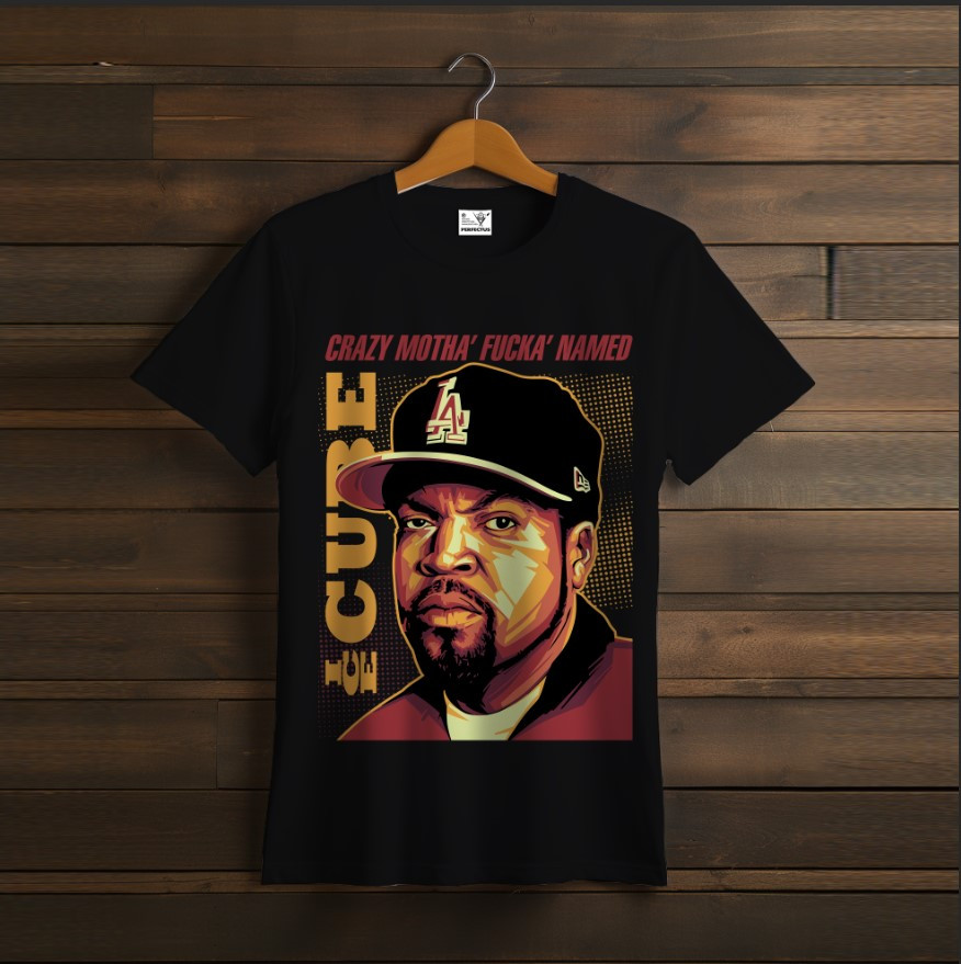 Футболка унісекс "Айс Куб ICE CUBE Чорна"