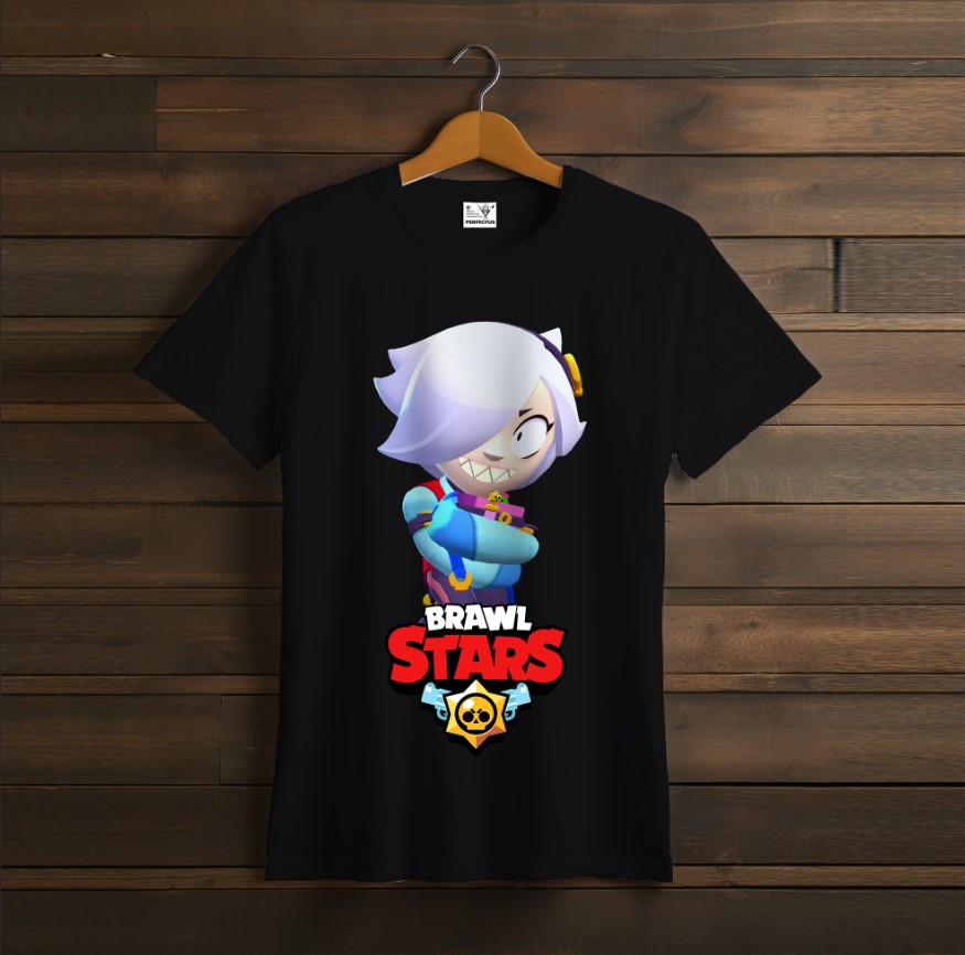 Футболка унісекс "Бравл Старс Colette Колет Brawl Stars Відеогра Чорна"
