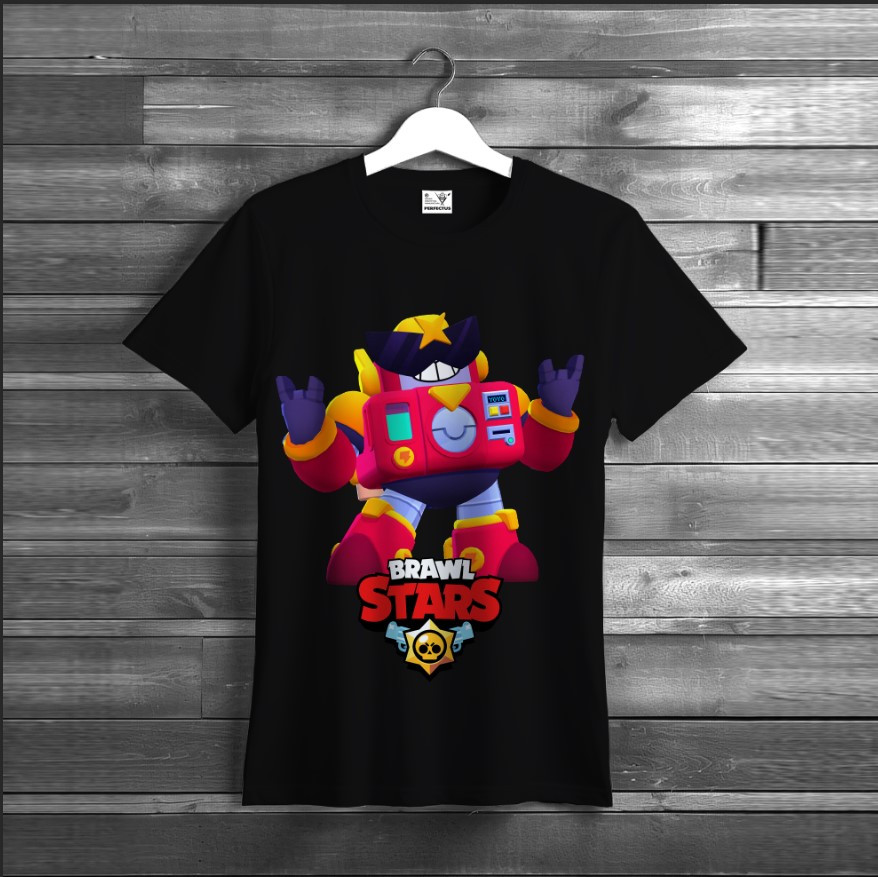 Футболка унісекс "Бравл Старс Surge Сурж Brawl Stars Відеогра Чорна"