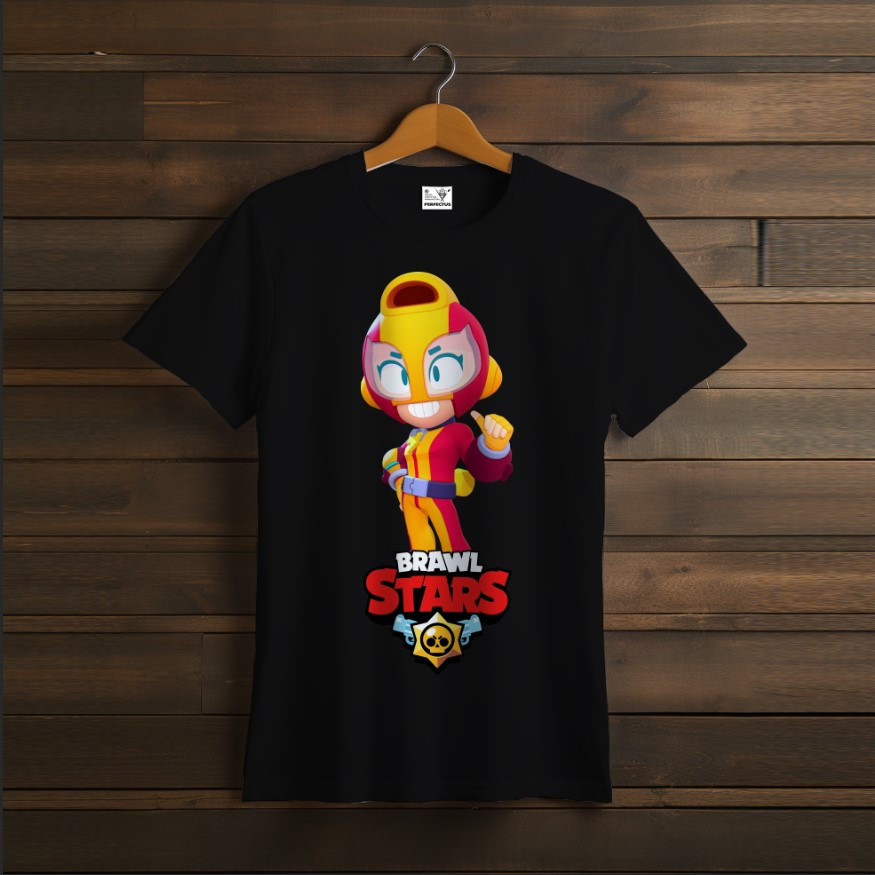 Футболка унісекс "Бравл Старс Макс Max Brawl Stars Відеогра Чорна"