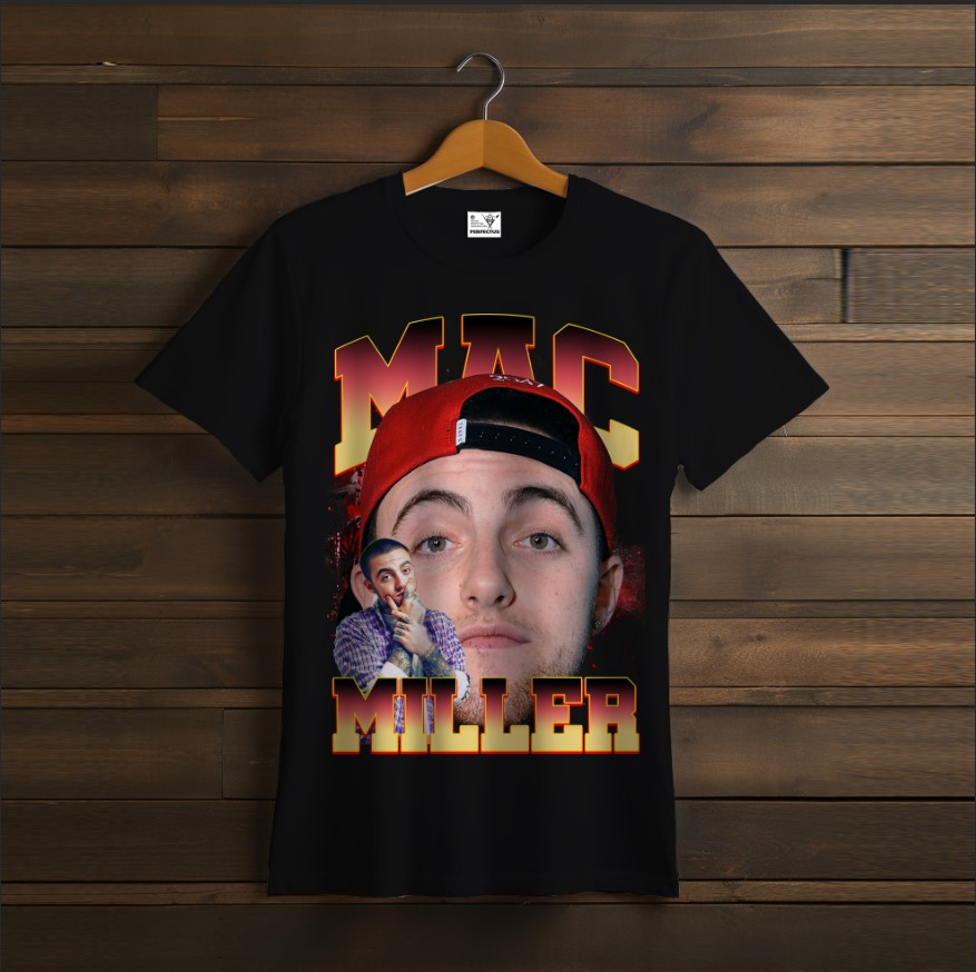 Футболка унісекс "Мак Міллер MAC MILLER чорна 4"
