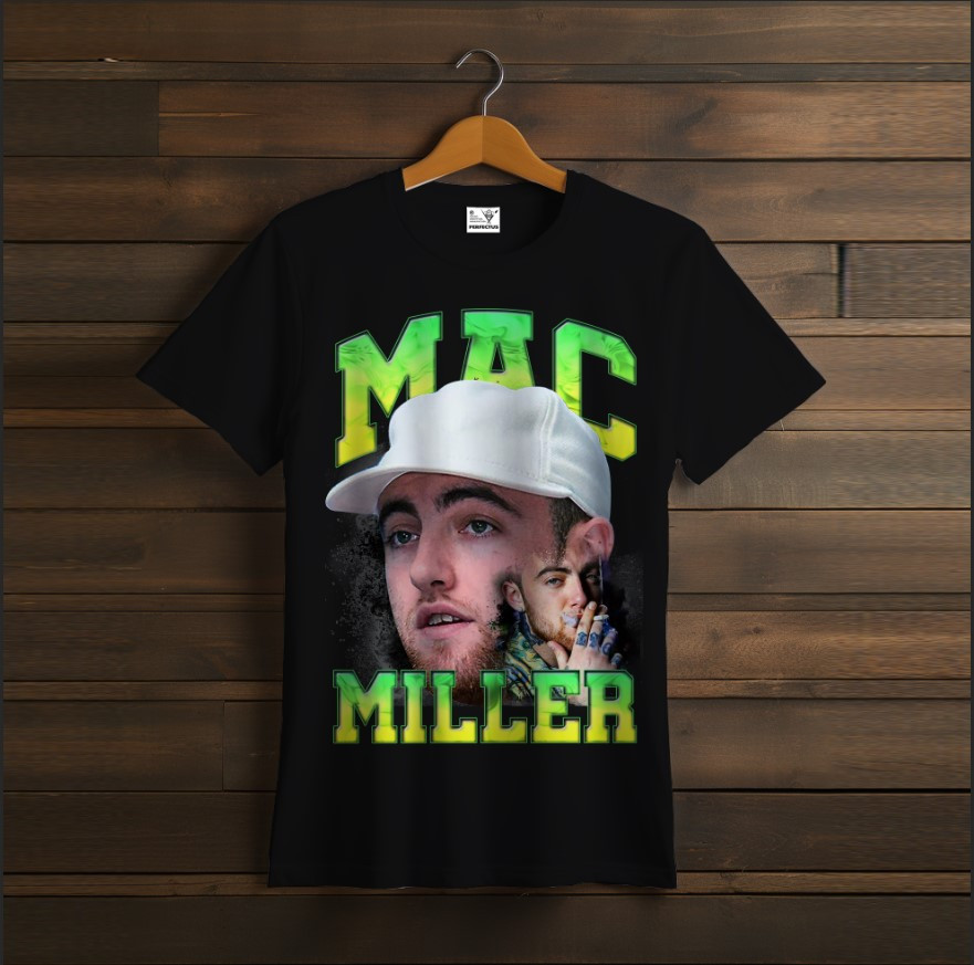 Футболка унісекс "Мак Міллер MAC MILLER чорна 5"