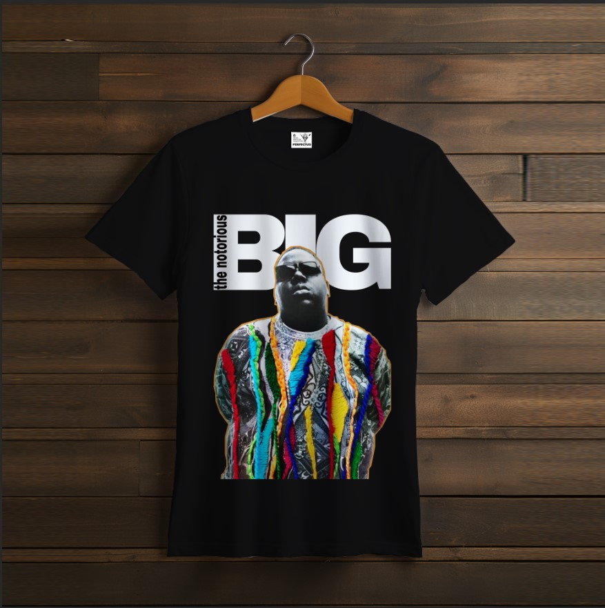 Футболка унісекс "Ноторіус Біг NOTORIOUS BIG чорна 1"