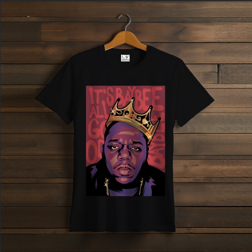 Футболка унісекс "Ноторіус Біг NOTORIOUS BIG чорна 2"