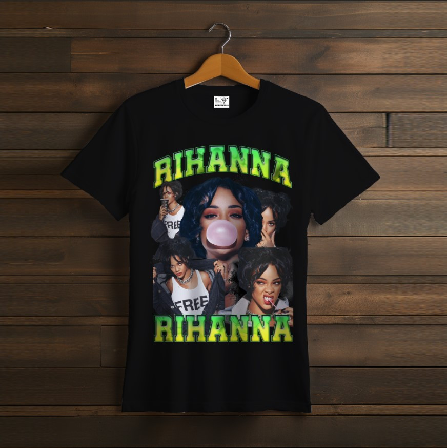 Футболка унісекс "Ріанна RIHANNA чорна"