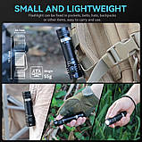 Ліхтар SOFIRN SC18 Black (1800LM, Luminus SST40, IP67, USB-C, Кліпса) Без батареї, фото 9