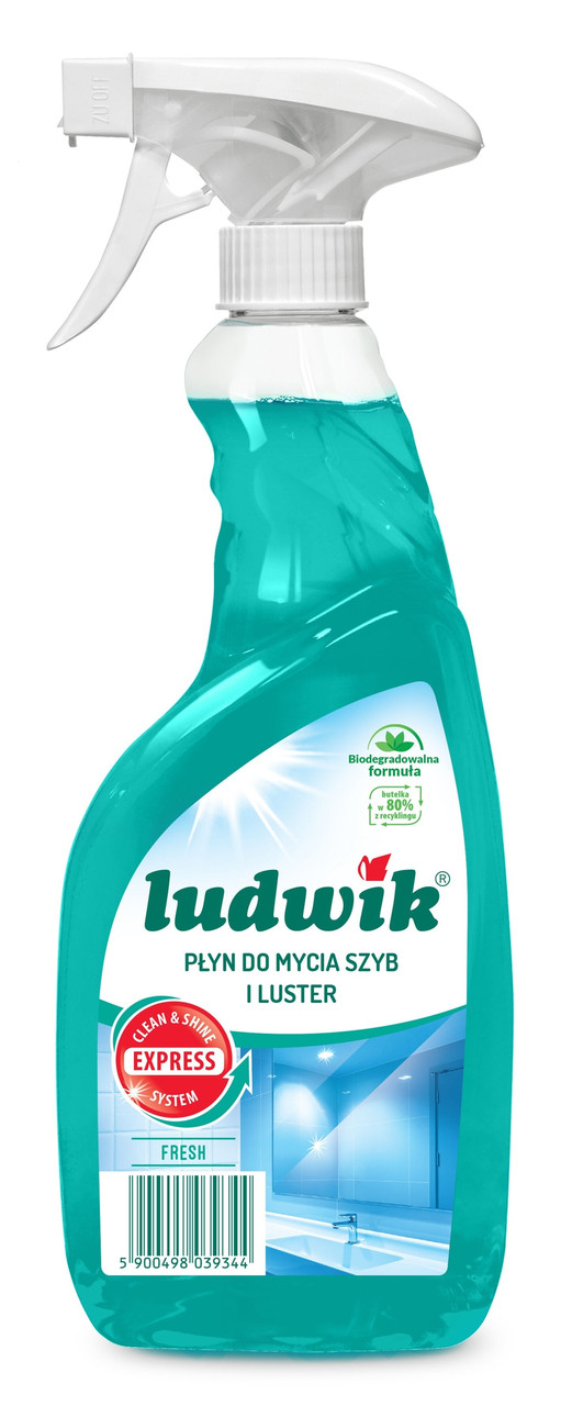 Засіб для миття вікон та дзеркал Ludwik 600мл, фото 1