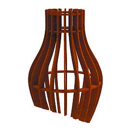 Світильник деревяний EKOSTAR