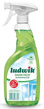 Засіб для миття скла і плитки Ludwik Нанотехнологія Зелене яблуко 600 мл