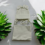 Оптом шапки 44, 46, 48, 50, 52 розмір трикотажна з хомутом головні убори гурт (ОШ36438), фото 2