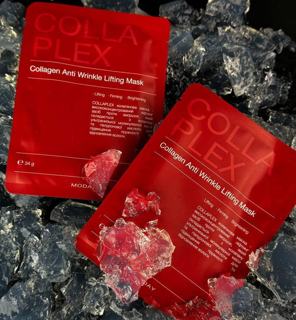 Колагенова ліфтингова маска для обличчя MODAY COLLAPLEX Collagen Anti Wrinkle Lifting Mask 34 г, фото 1