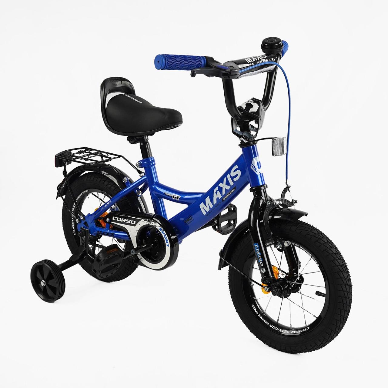 Двоколісний велосипед Corso Maxis CL 12 дюймів, синій 12346, фото 1