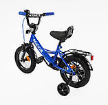 Двоколісний велосипед Corso Maxis CL 12 дюймів, синій 12346, фото 4