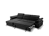 М'який розкладний кутовий диван Bardi (графіт), фото 5