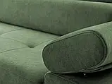 М'який розкладний кутовий диван Bardi (зелений), фото 7