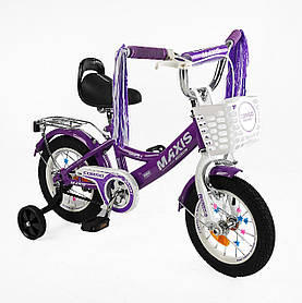 Двоколісний велосипед Corso Maxis CL 12 дюймів, фіолетовий 12170