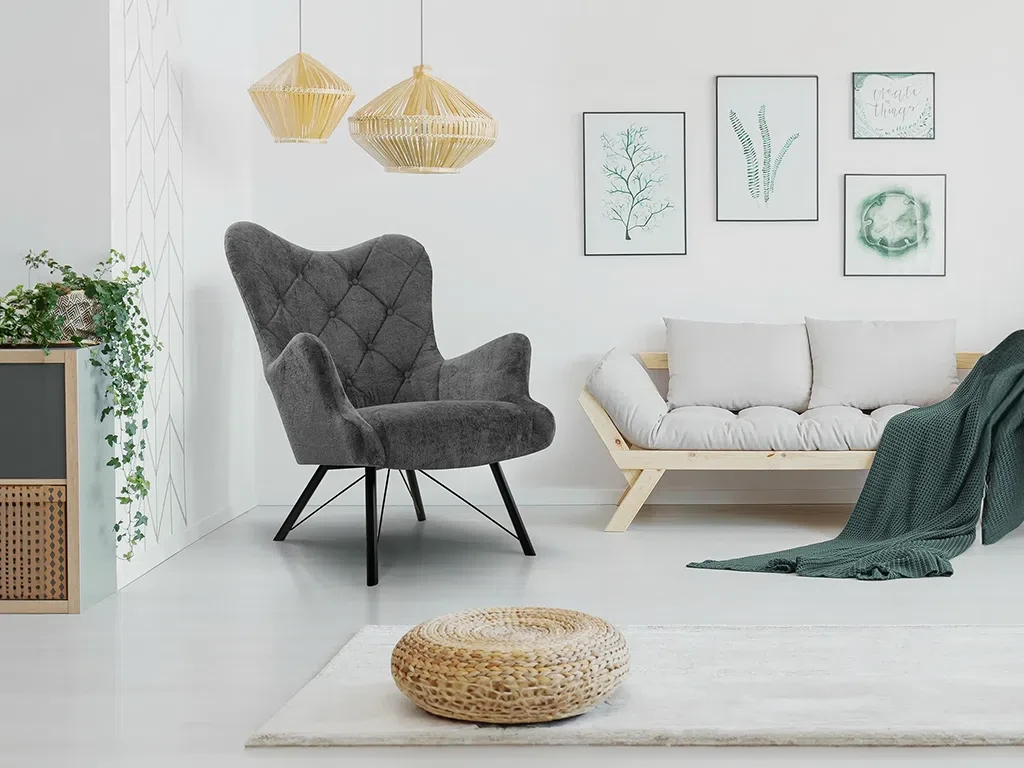 М'яке крісло Mura (графіт), фото 1