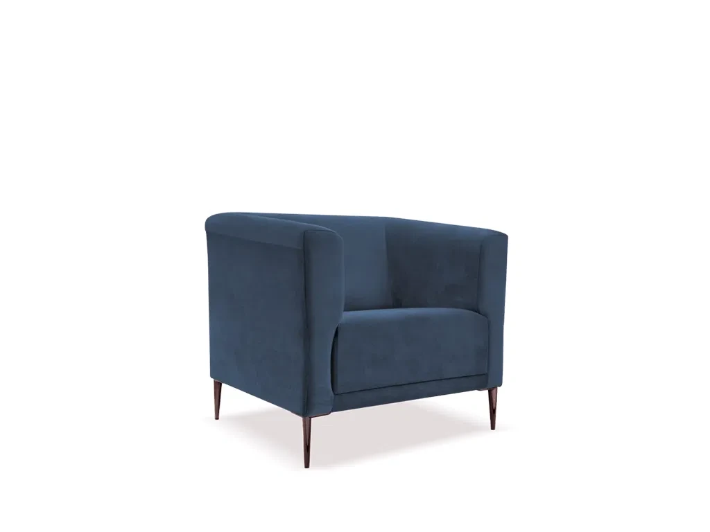 М'яке крісло Toledo I (синій темний), фото 1