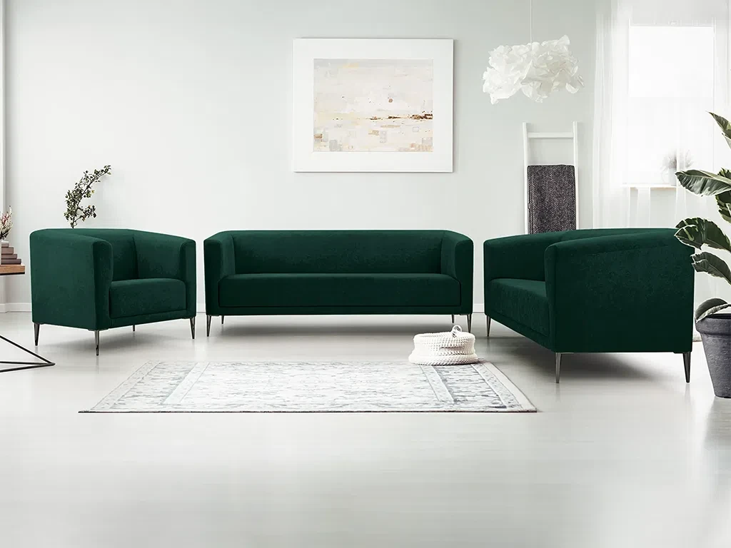 Набір м'яких меблів Toledo (зелений темний), фото 1
