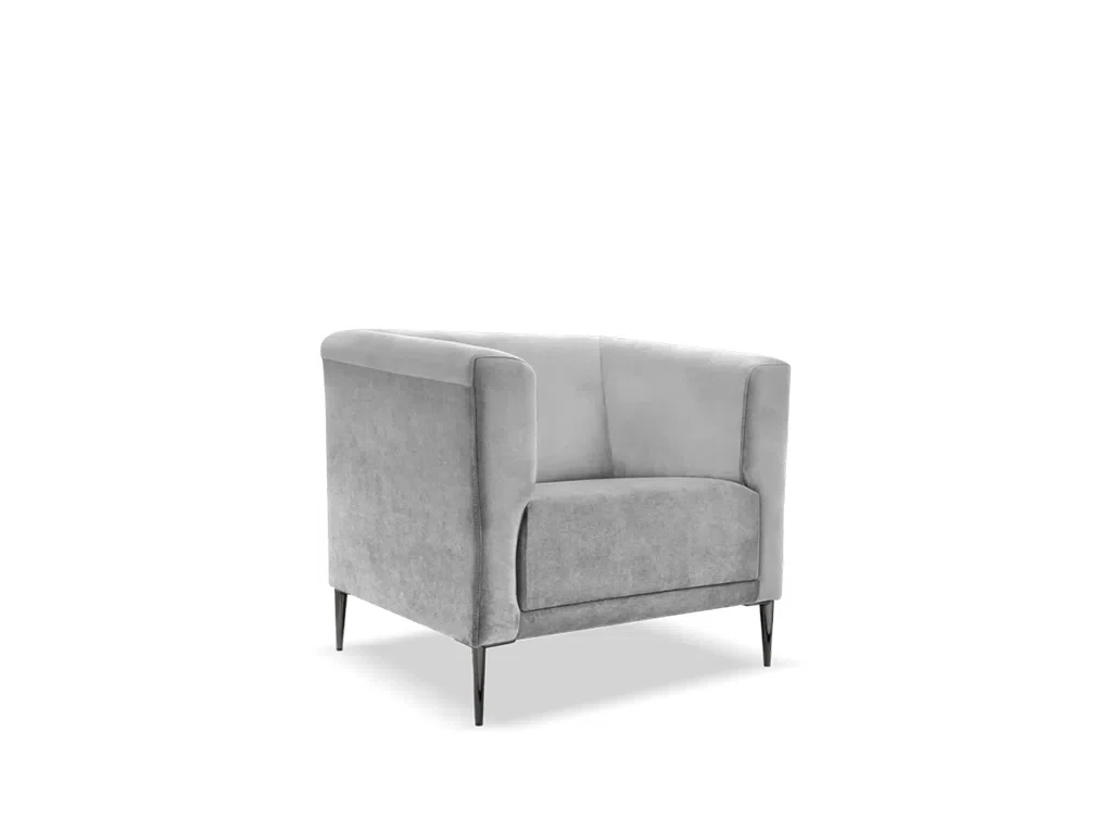 М'яке крісло Toledo I (сірий світлий), фото 1