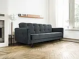 Набір м'яких меблів Lizbona (сірий темний), фото 2