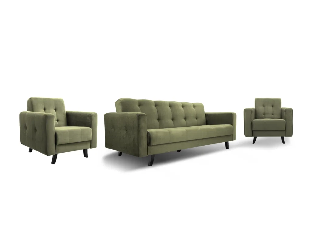 Набір м'яких меблів Lizbona (хакі), фото 1