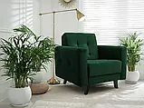 Набір м'яких меблів Lizbona (зелений темний), фото 4