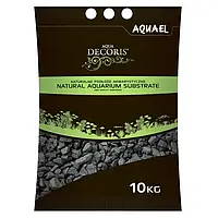 Ґрунт для акваріума базальтовий гравій Aquael 2-4 мм 10 кг/камени для акваріума