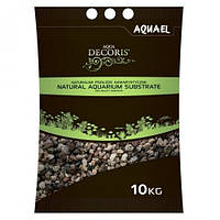 Ґрунт для акваріума натуральний гравій Aquael 3-5 мм 2 кг асорті/каменя для акваріума