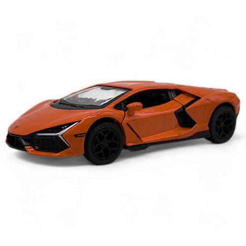 Машинка металева Kinsmart "Lamborghini Revuelto" (жовтогаряча)