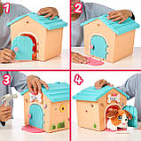 Іграшка-сюрприз Little Live Pets Будинок міні оранжевий  з песиком., фото 9