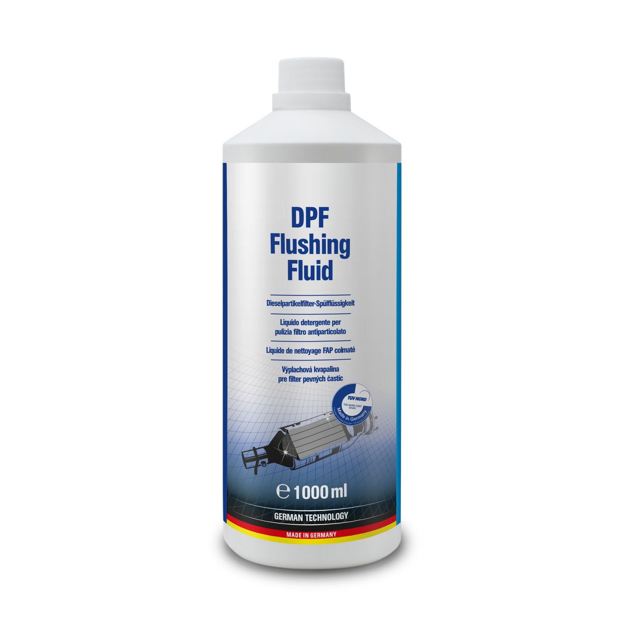 Професійна рідина для очищення фільтра сажі - Autoprofi DPF Flushing Fluid 1000 мл (Liquid).