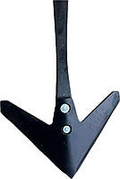 Лапа стрільчата 270 бор сталь зі стійкою на польський культиватор Бомет; Стрілка до культиватора у зборі