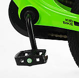 Двоколісний велосипед Corso Connect на 14 дюймів, Зелений 14155, фото 2