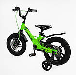 Двоколісний велосипед Corso Connect на 14 дюймів, Зелений 14155, фото 4