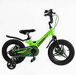 Двоколісний велосипед Corso Connect на 14 дюймів, Зелений 14155, фото 6