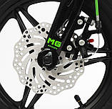 Двоколісний велосипед Corso Connect на 14 дюймів, Зелений 14155, фото 7